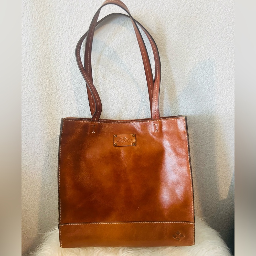 Patricia Nash Brown Leather Tote Bag